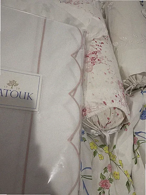 $625 Matouk Italy NWT Twin Duvet Cover 500TC Percale CUSTOM