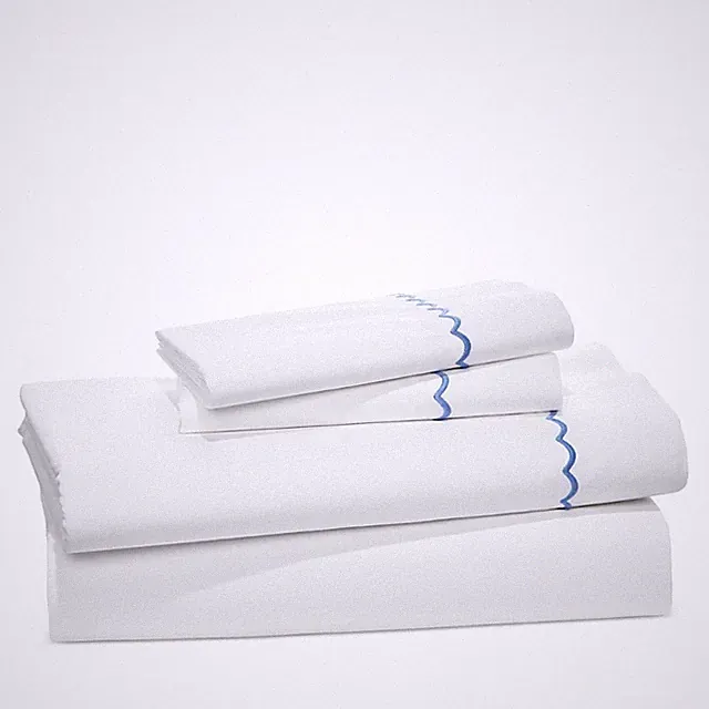 Matouk Astrid Cotton Duvet Cover Set, Twin
