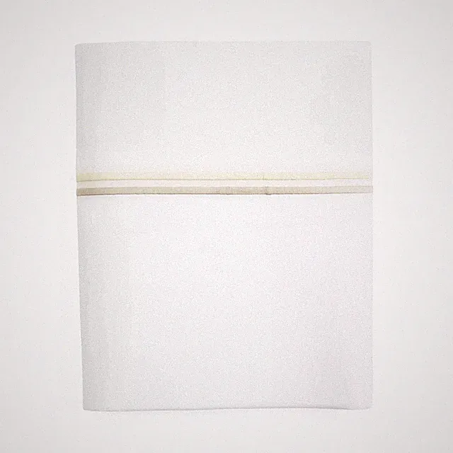 Matouk Sierra Fitted Sheet Full White 17” Pocket Luxury Cotton New