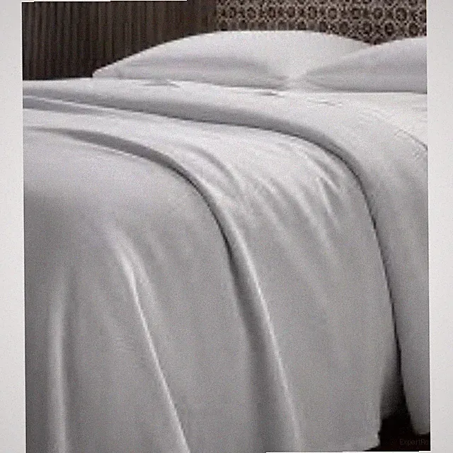 Matouk Strata Queen Sz Cotton Blanket. White 100"x100"Portugal