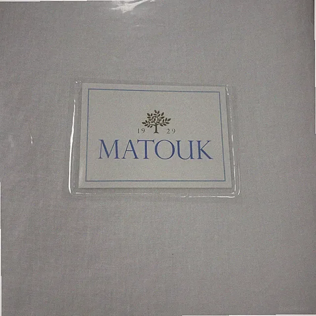 Matouk White Porto Full/queen Fitted Sheet