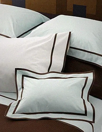 NIP: MATOUK "Saratoga" Euro Sham Pillow Cover in Jade